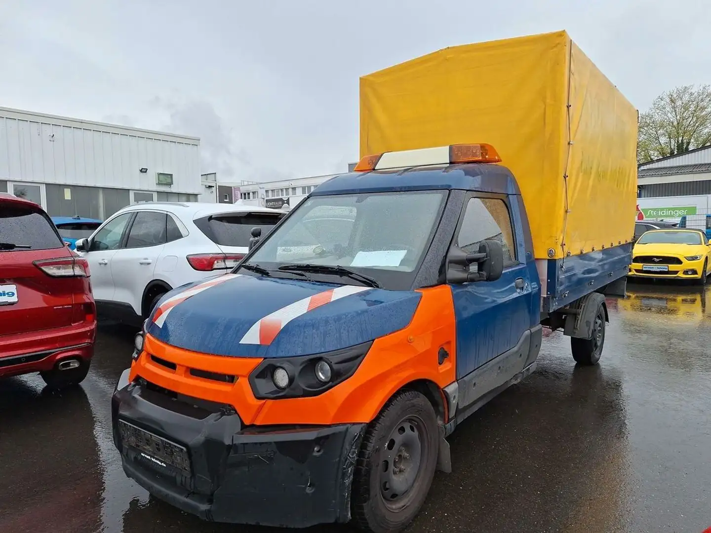 Sonstige Marken StreetScooter 38kw WORK L Pritsche Plane & Hoch Blau - 1