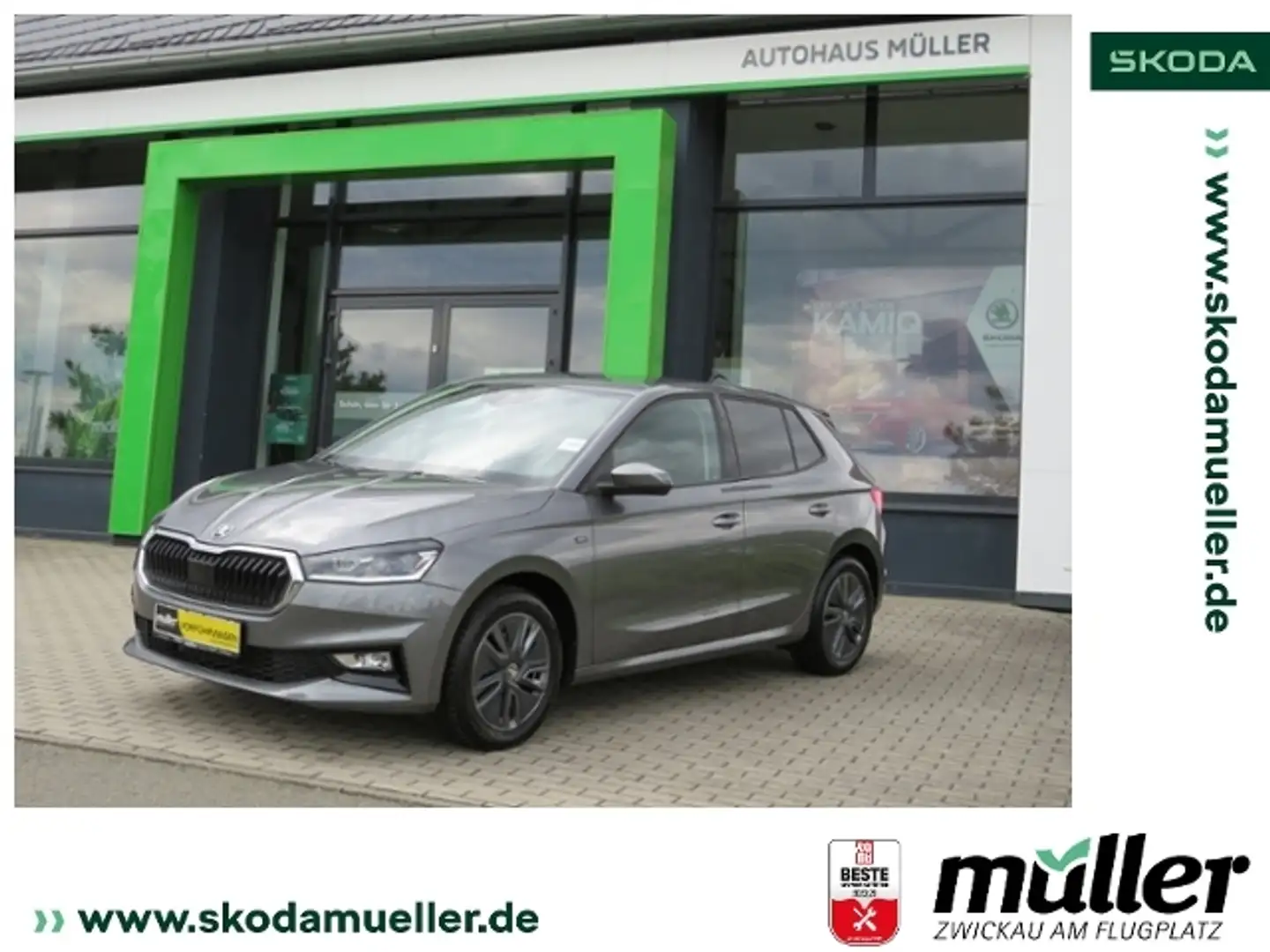 Skoda Fabia Drive 1.0TSI 85kW KESSY beh. LR Grigio - 1
