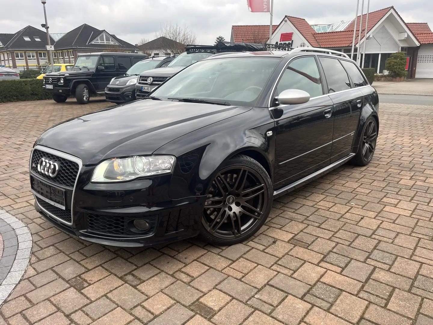 Audi RS4 4.2 FSI quattro B7 RECARO Black Black CARBON Чорний - 1