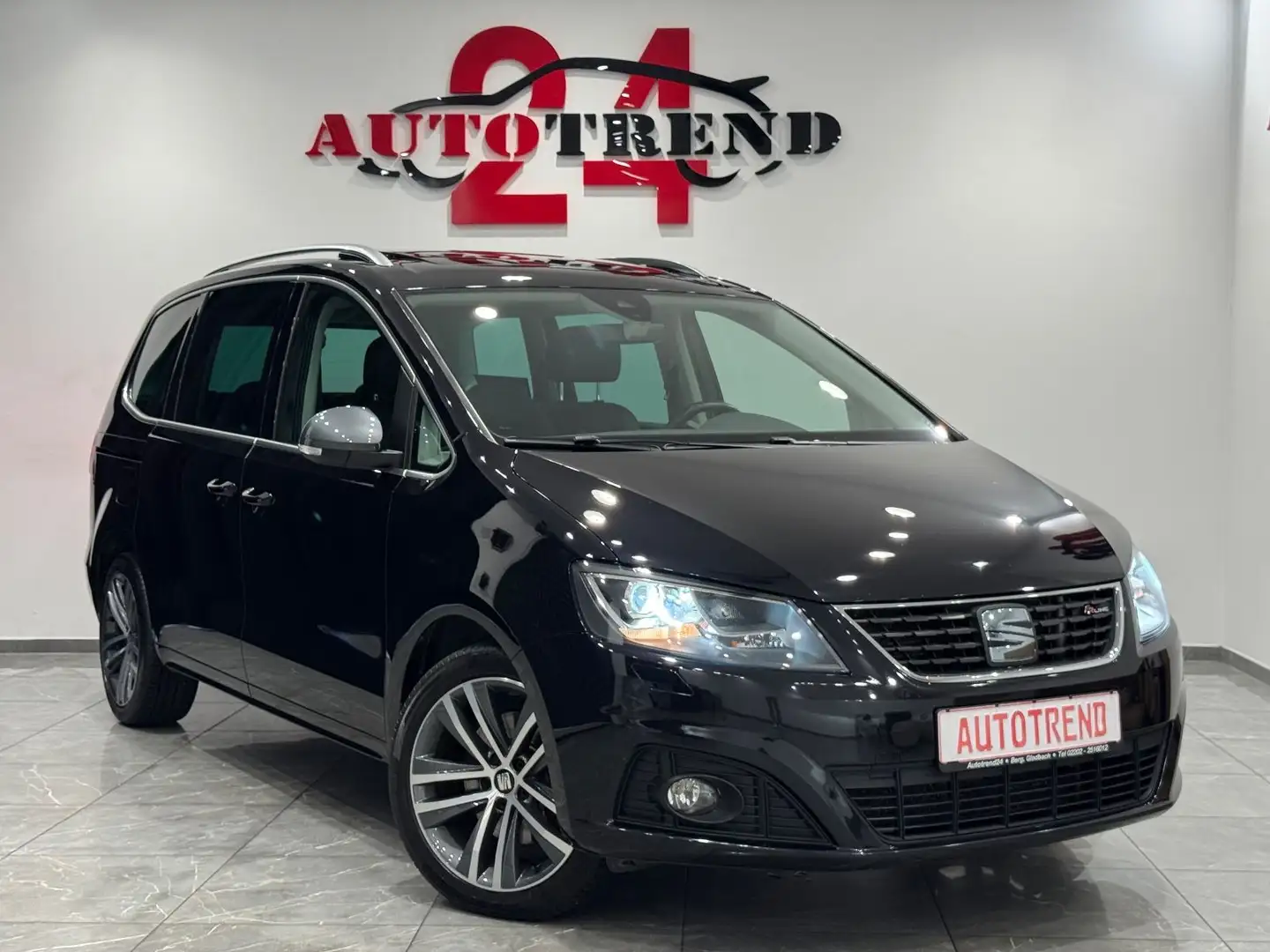 SEAT Alhambra FR-Line 7-SITZER 1.HAND PANO+KAMERA+AHK Schwarz - 2