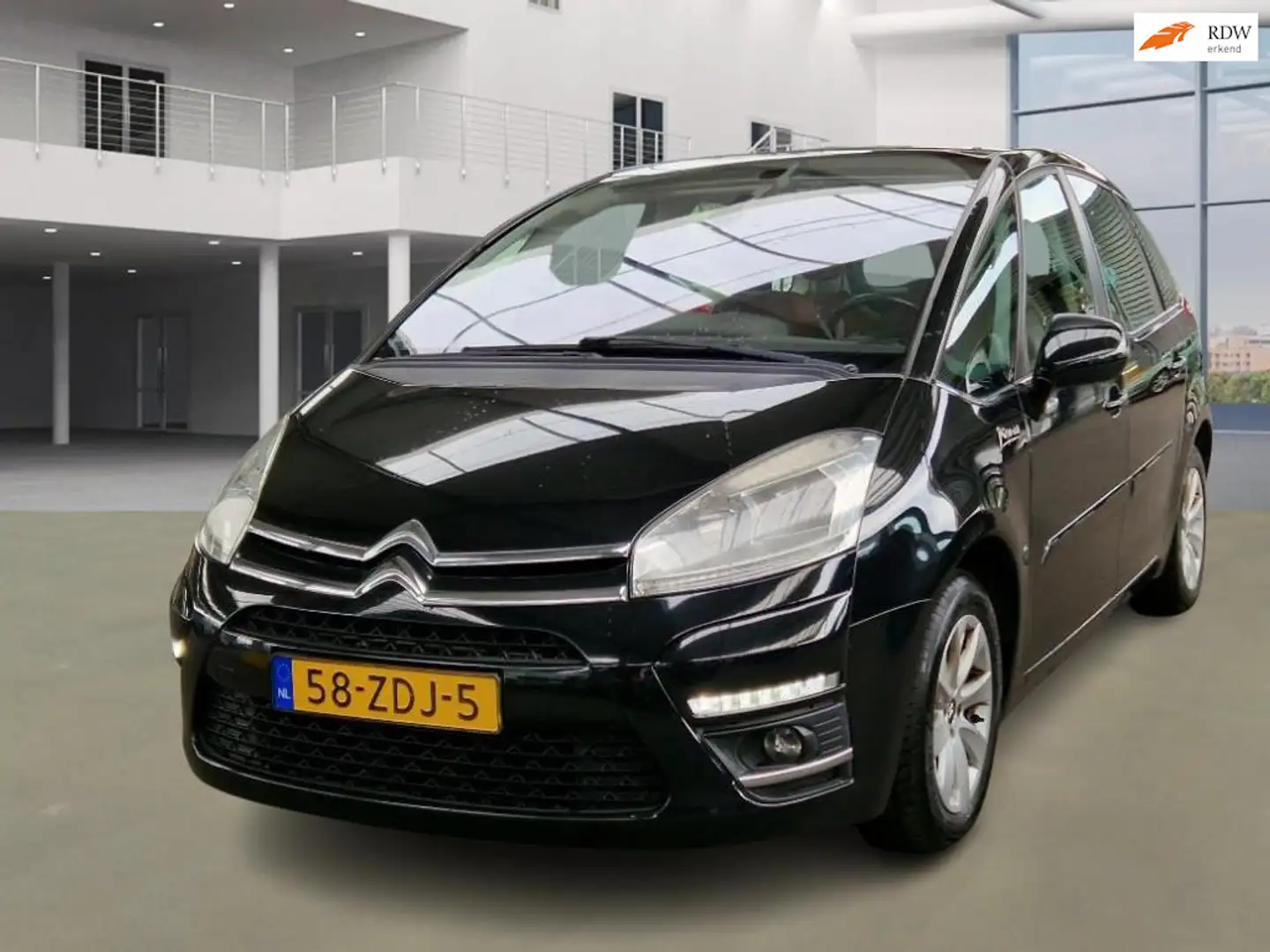 Citroen C4 Picasso 1.6 THP Collection AUT NAVI PSENSOR LEDER CRUISE T Czarny - 1