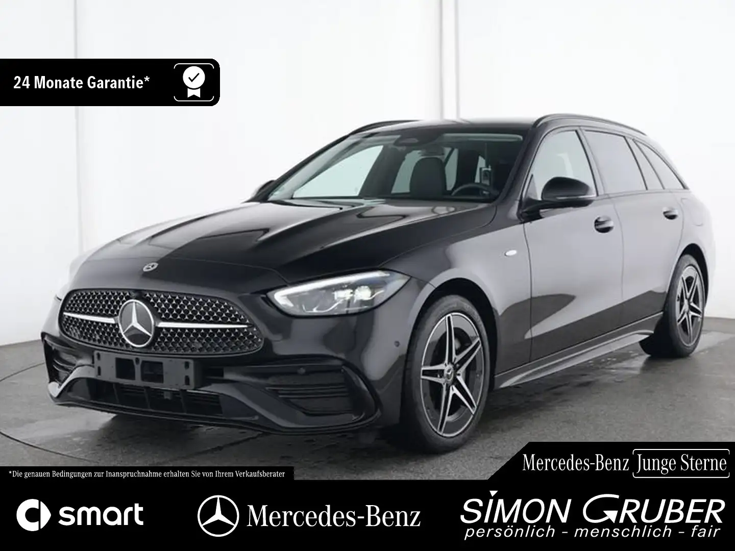 Mercedes-Benz C 300 T de 4M AMG MBUX Pano AHK Night Kamera LED Schwarz - 1