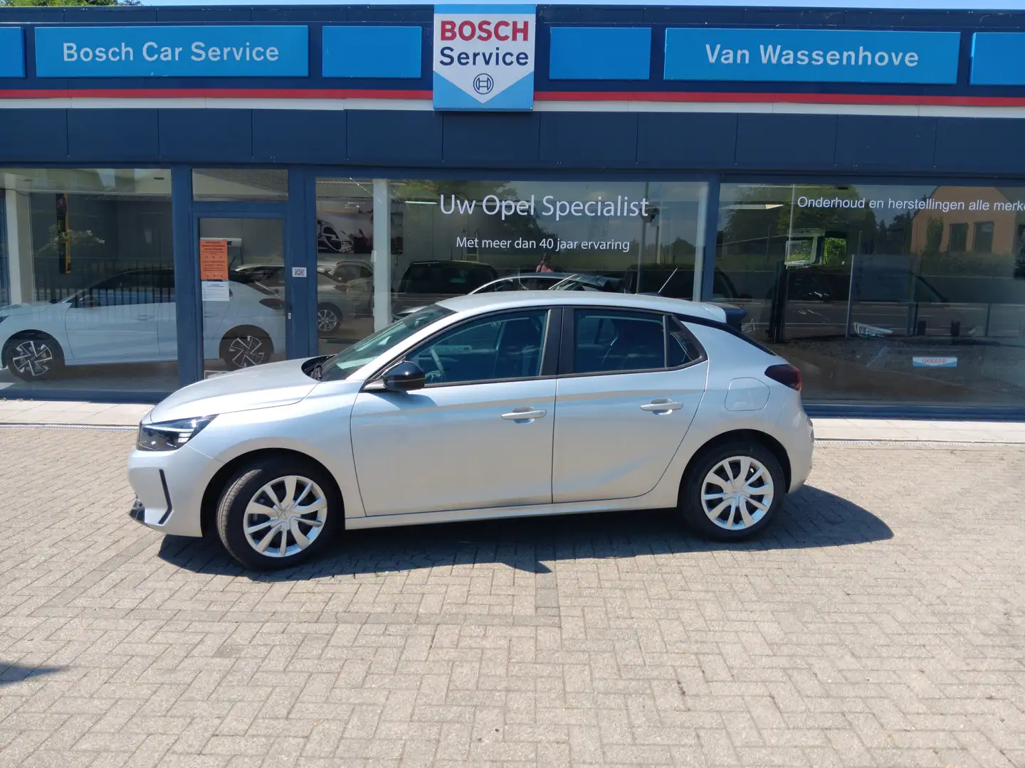 Opel Corsa Corsa 1.2 benz Turbo Edition 100 pk ! **OVERNAME** Zilver - 1