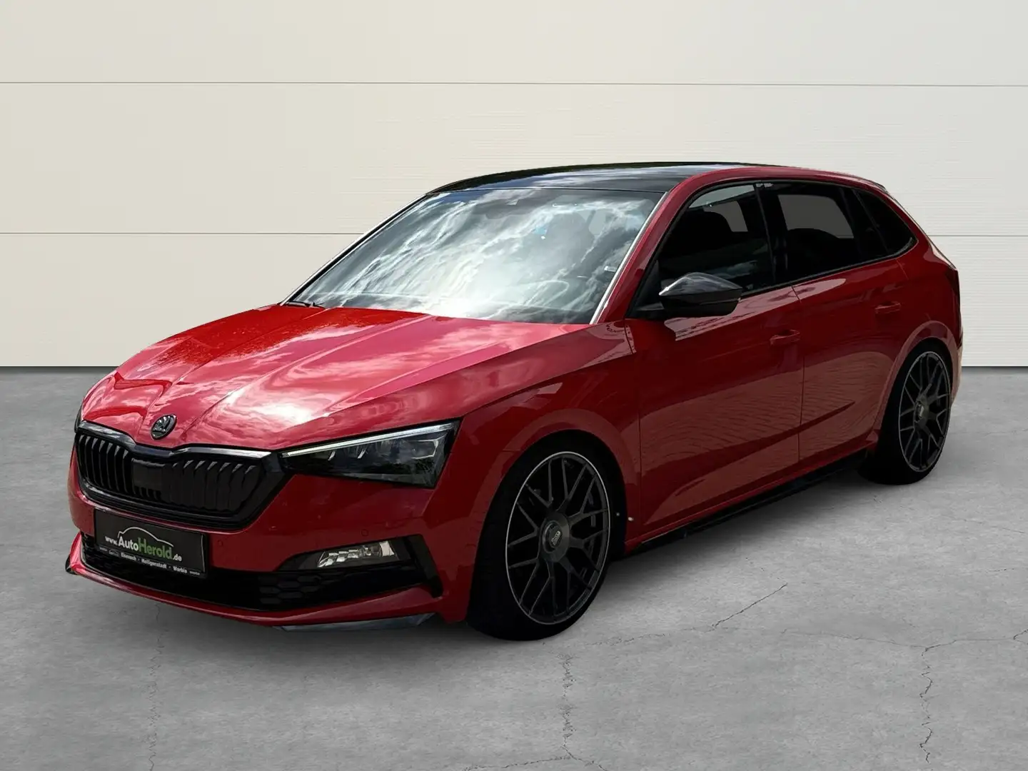 Skoda Scala MONTE CARLO 1.6TDI 85 kW+DSG+KW+NAVI+AHK Rojo - 2