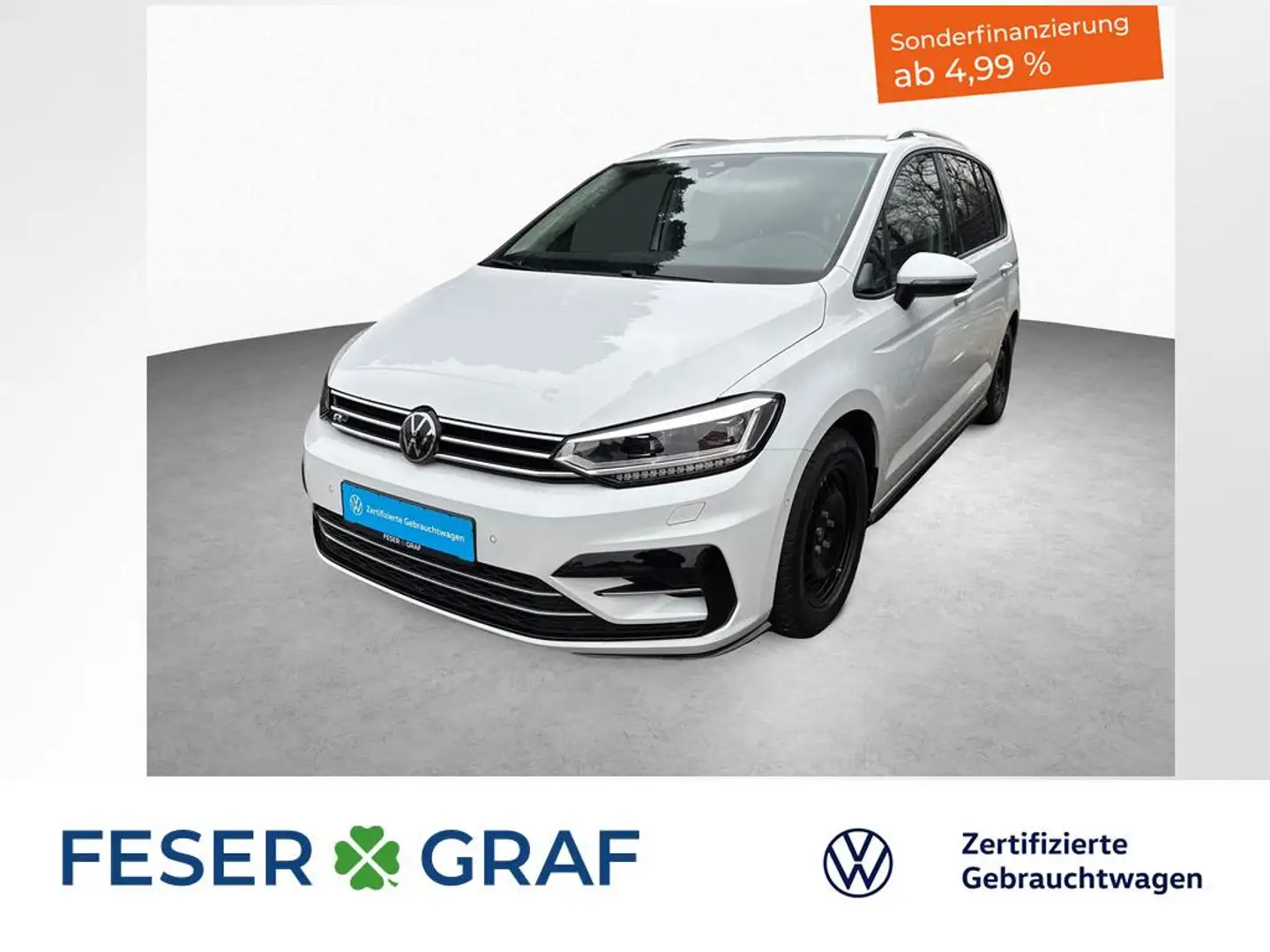 Volkswagen Touran MOVE 2.0 TDI 7-DSG R-Line Ext. KAMERA Blanco - 1