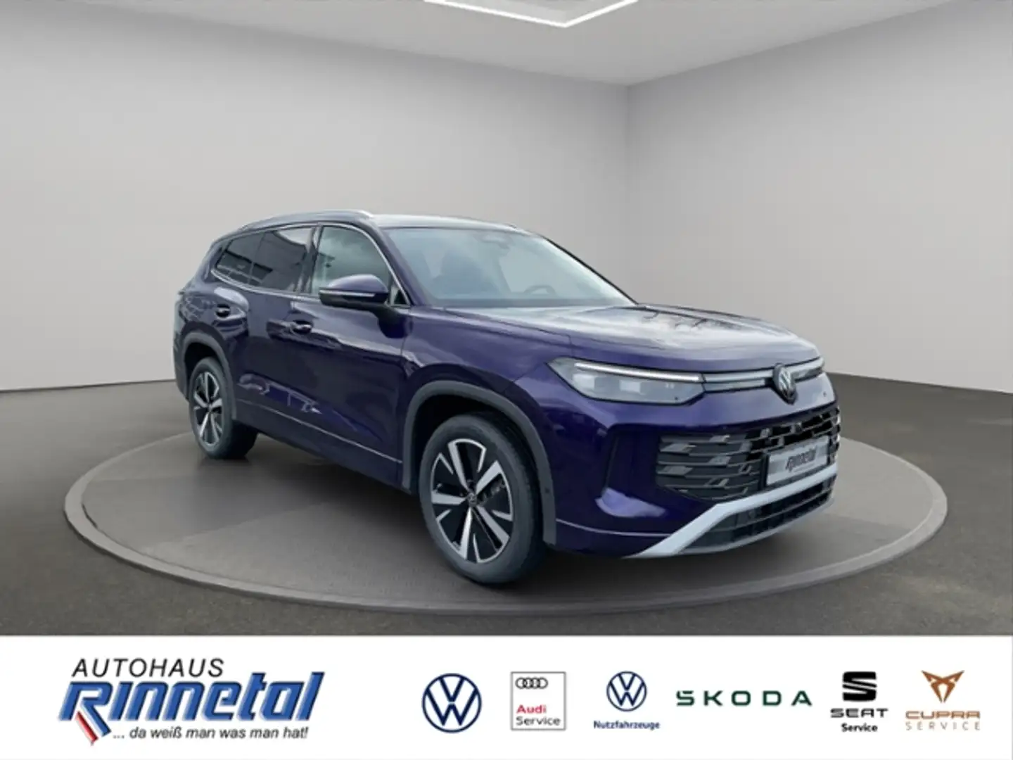 Volkswagen Tayron Elegance 1,5 l eTSI OPF 110 kW (150 PS) 7-Gang-Do Fialová - 2