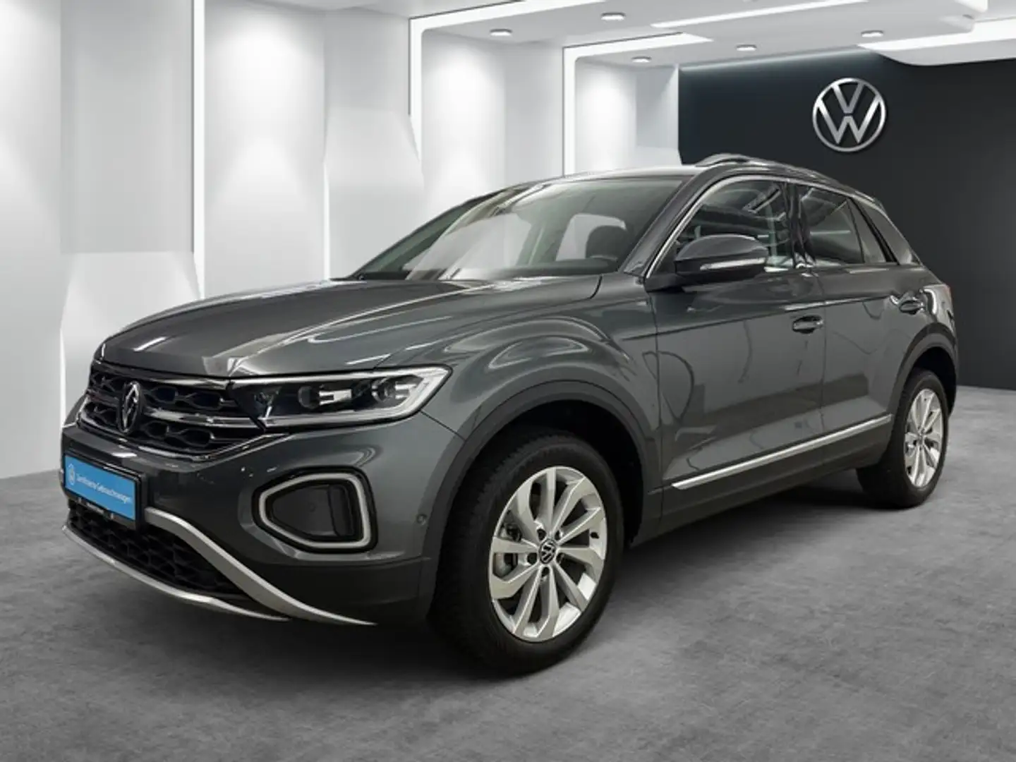 Volkswagen T-Roc 1.5 TSI Style RFK STDH SITZH AHK NAVI LED Grau - 2
