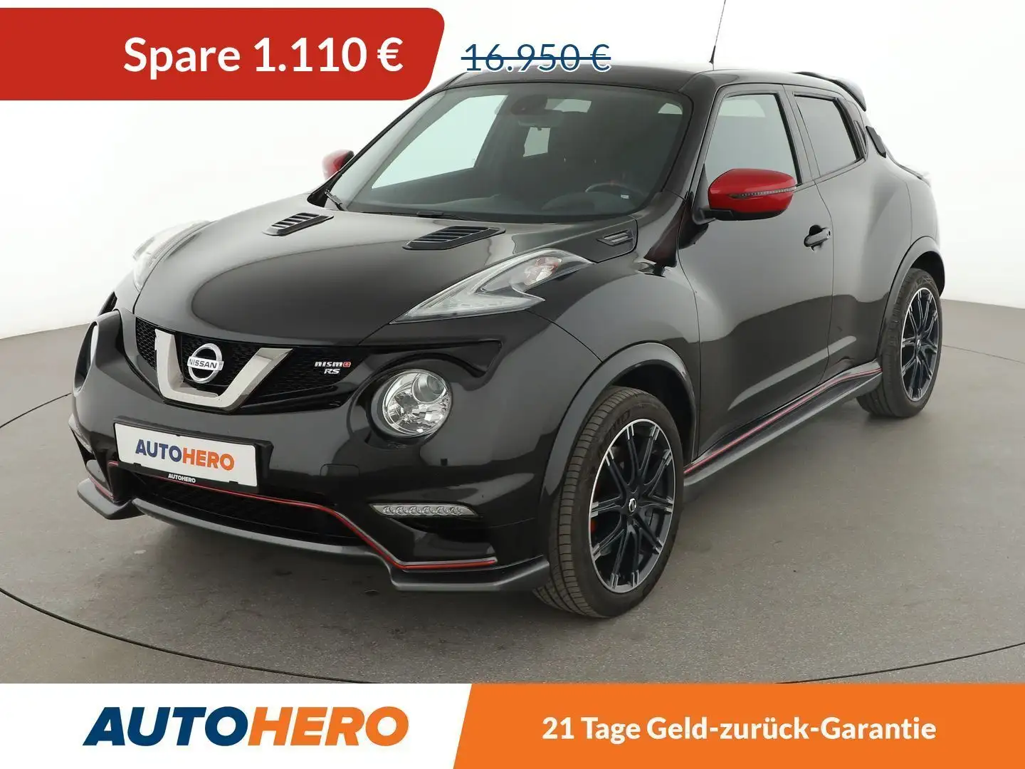 Nissan Juke 1.6 Nismo RS 4x4 Aut.*NAVI*TEMPO*CAM* Noir - 1