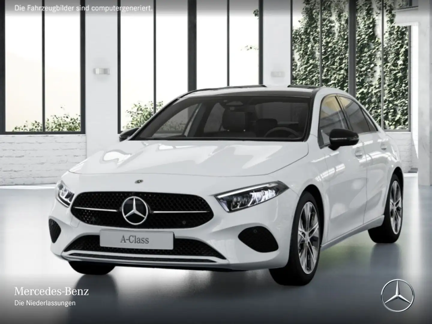 Mercedes-Benz A 200 Lim PROGRESSIVE+NIGHT+PANO+LED+KAMERA+TOTW Alb - 2