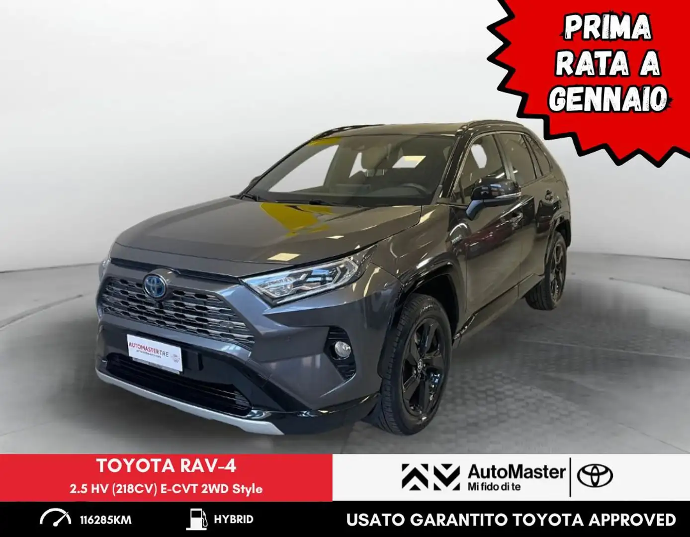 Toyota RAV 4 RAV4 2.5 HV (218CV) E-CVT 2WD Style Grau - 1