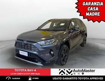 RAV4 2.5 HV (218CV) E-CVT 2WD Style GARANZIA TOYO