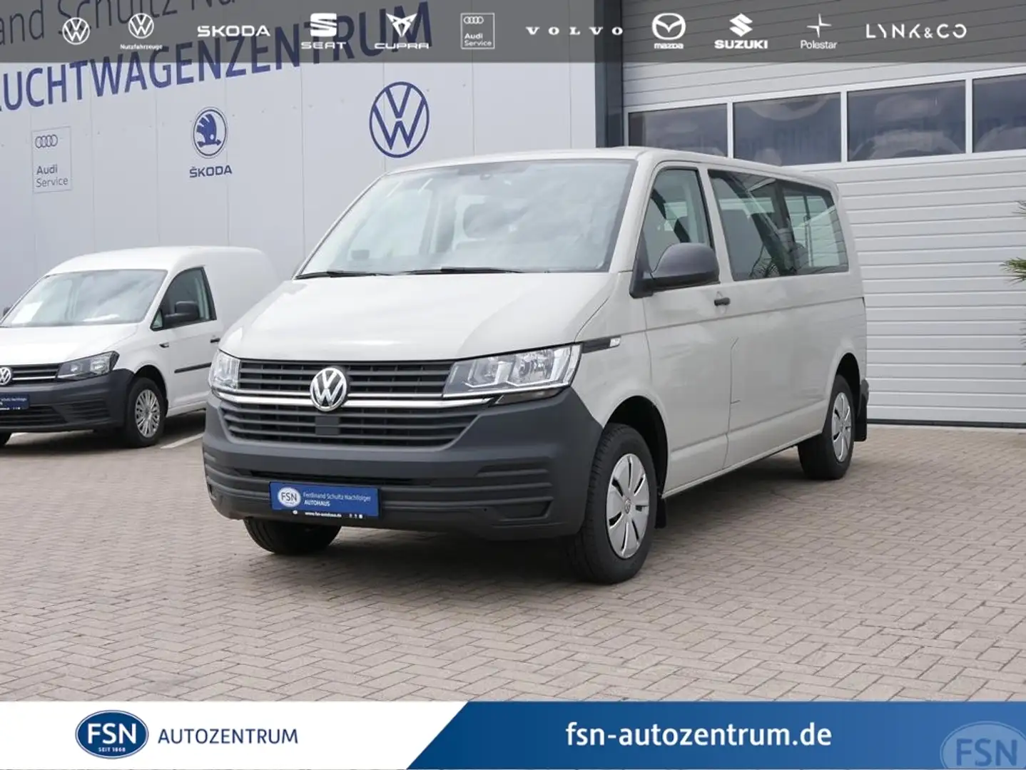Volkswagen T6.1 Transporter 2.0 TDI Kombi lang FWD 9-SITZER KLIMA ZUSATZHZG D Серый - 1