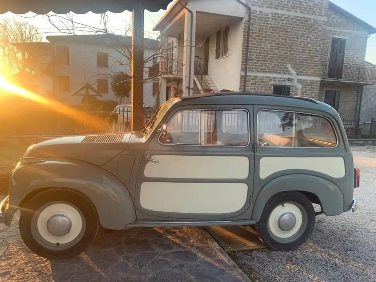 Fiat 500C Topolino Giardiniera Belvedere, foto 1
