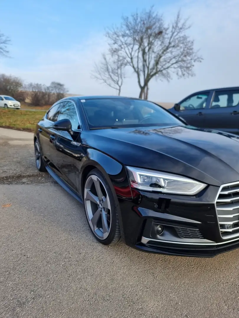 Audi A5 A5 SB 2,0 TFSI/ 3 x S-Line / 360° Kamera / Bose Schwarz - 1