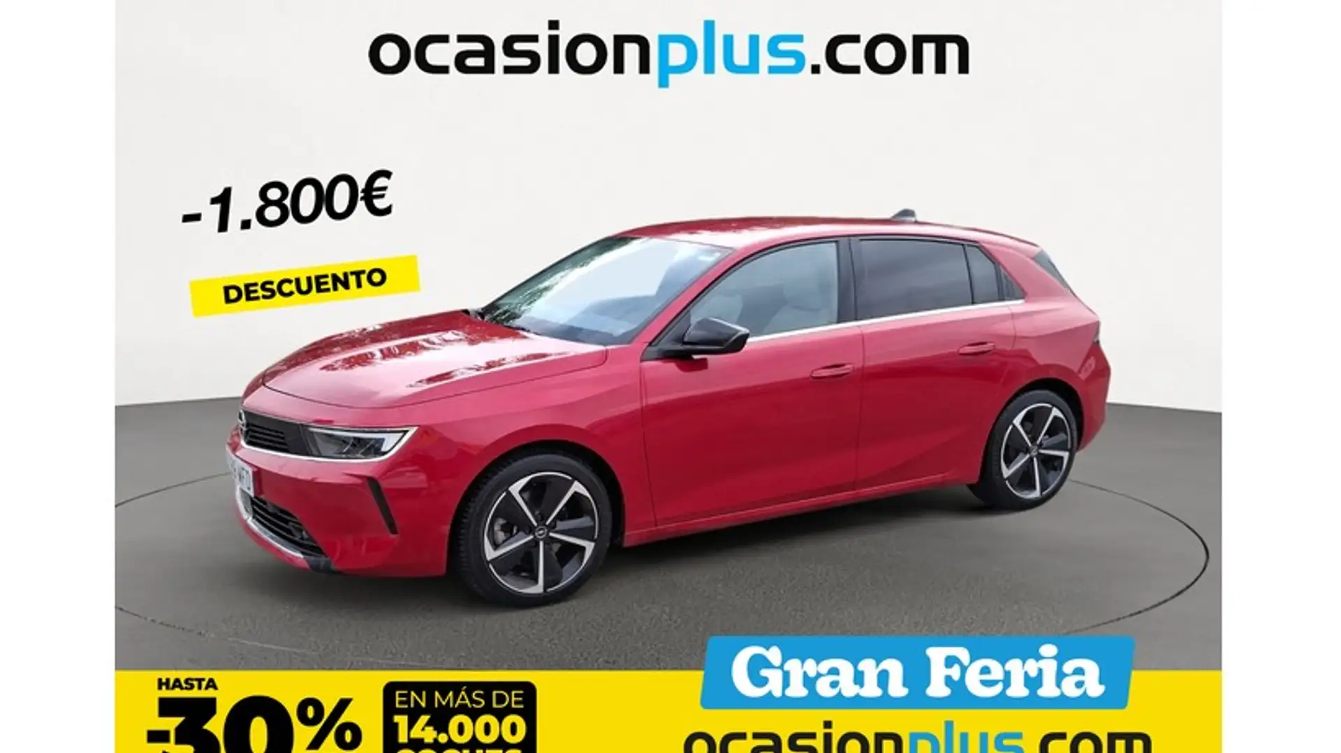 Opel Astra 1.5D DTH S/S Elegance Aut. 130 Rouge - 1