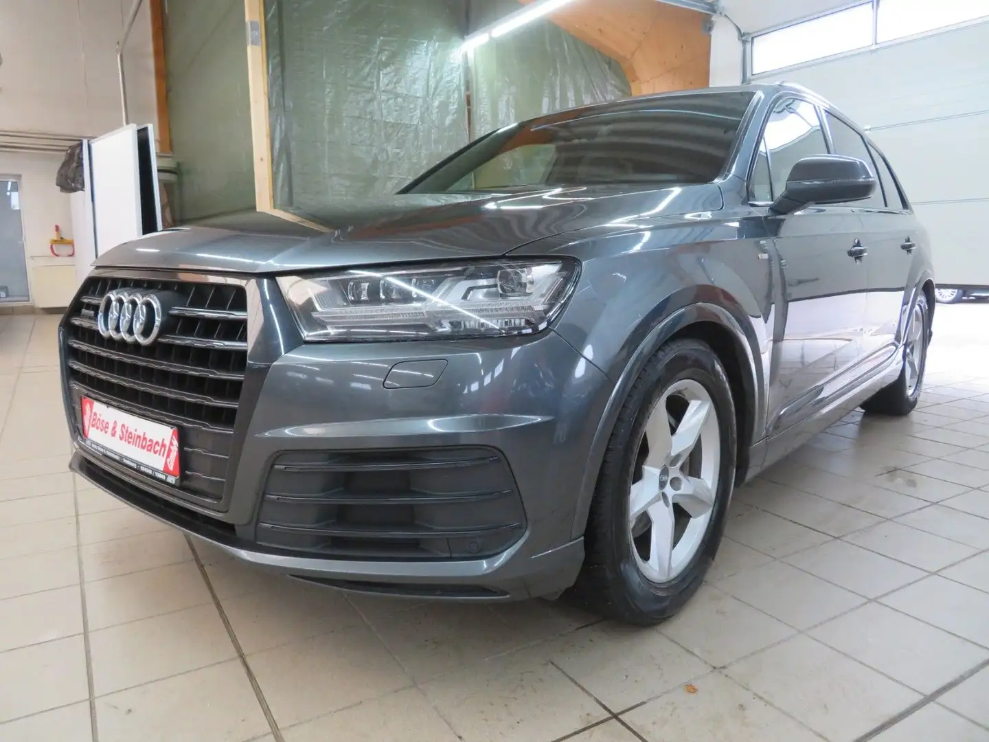 Audi Q7 3.0 TDI quattro S-Line*Nachtsicht*HeadUp*AHK Grau - 1