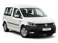Volkswagen Caddy 1.4 TGI 110cv 5 Posti, Navi, Retrocamera, Km cert Weiß - thumbnail 2