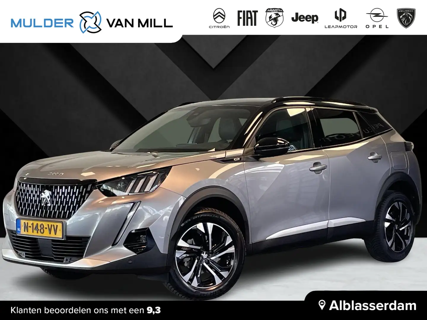 Peugeot 2008 GT 1.2 Turbo 130pk | NAVI | CAMERA | CLIMA | 17" L Grijs - 1
