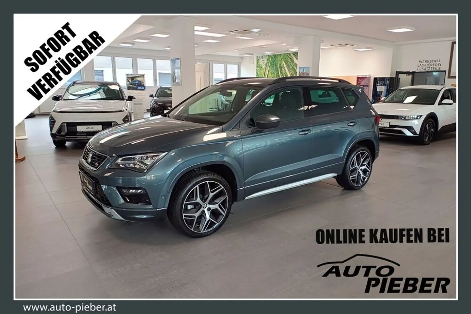SEAT Ateca FR 2.0 TDI DSG *AHK schwenkbar*LED* Gris - 1