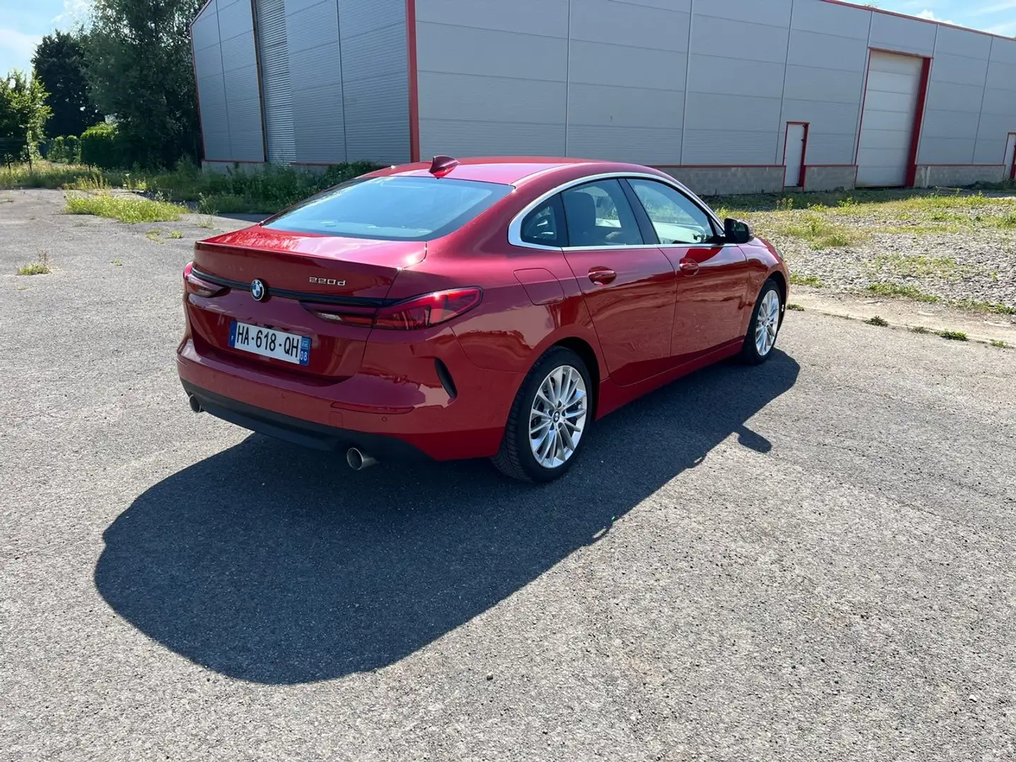 BMW 220 Gran Coupé Série 2 F44 2.0 d 190ch Rouge - 2