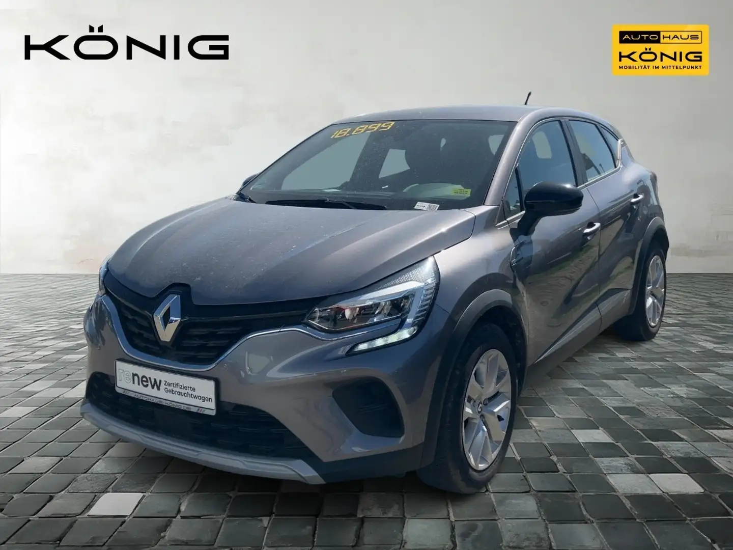 Renault Captur 1.0 TCe EQUILIBRE Allwetter - PDC Gris - 1