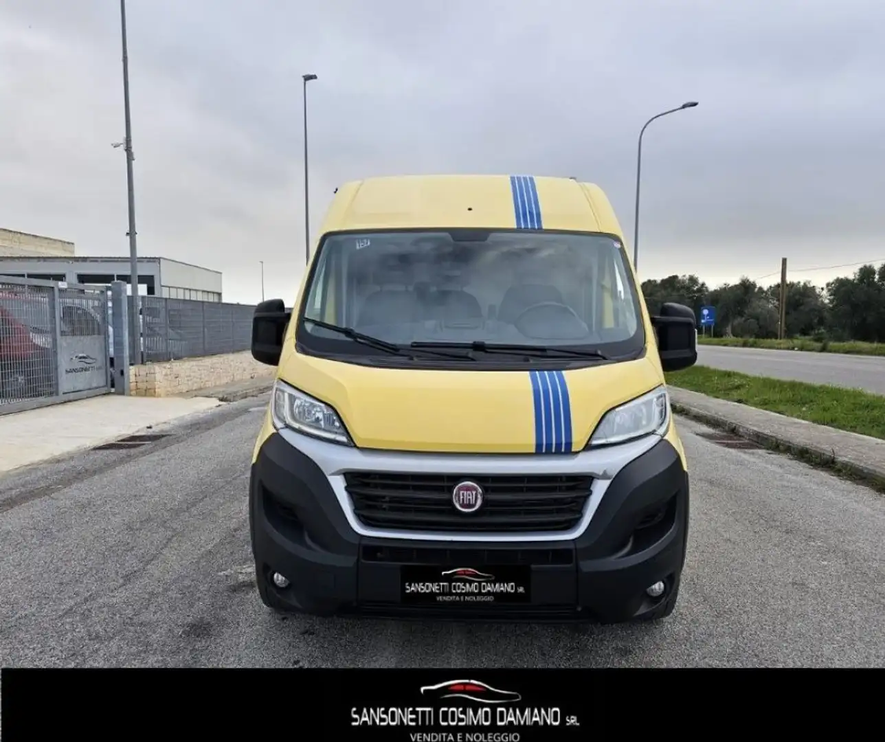 Fiat Ducato 35 2.3 MJT 130CV PM-TM Furgone 4x4 Jaune - 2