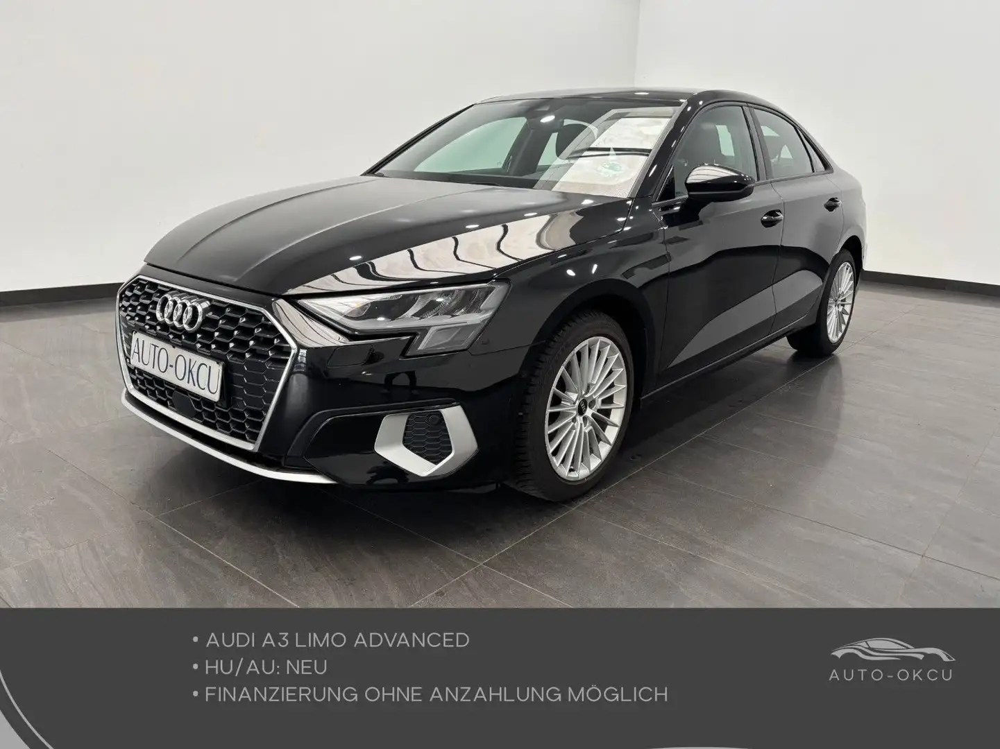 Audi A3 Limo 30 TFSI advanced AUTOMATIK/V-Cockp.NAVI Zwart - 1