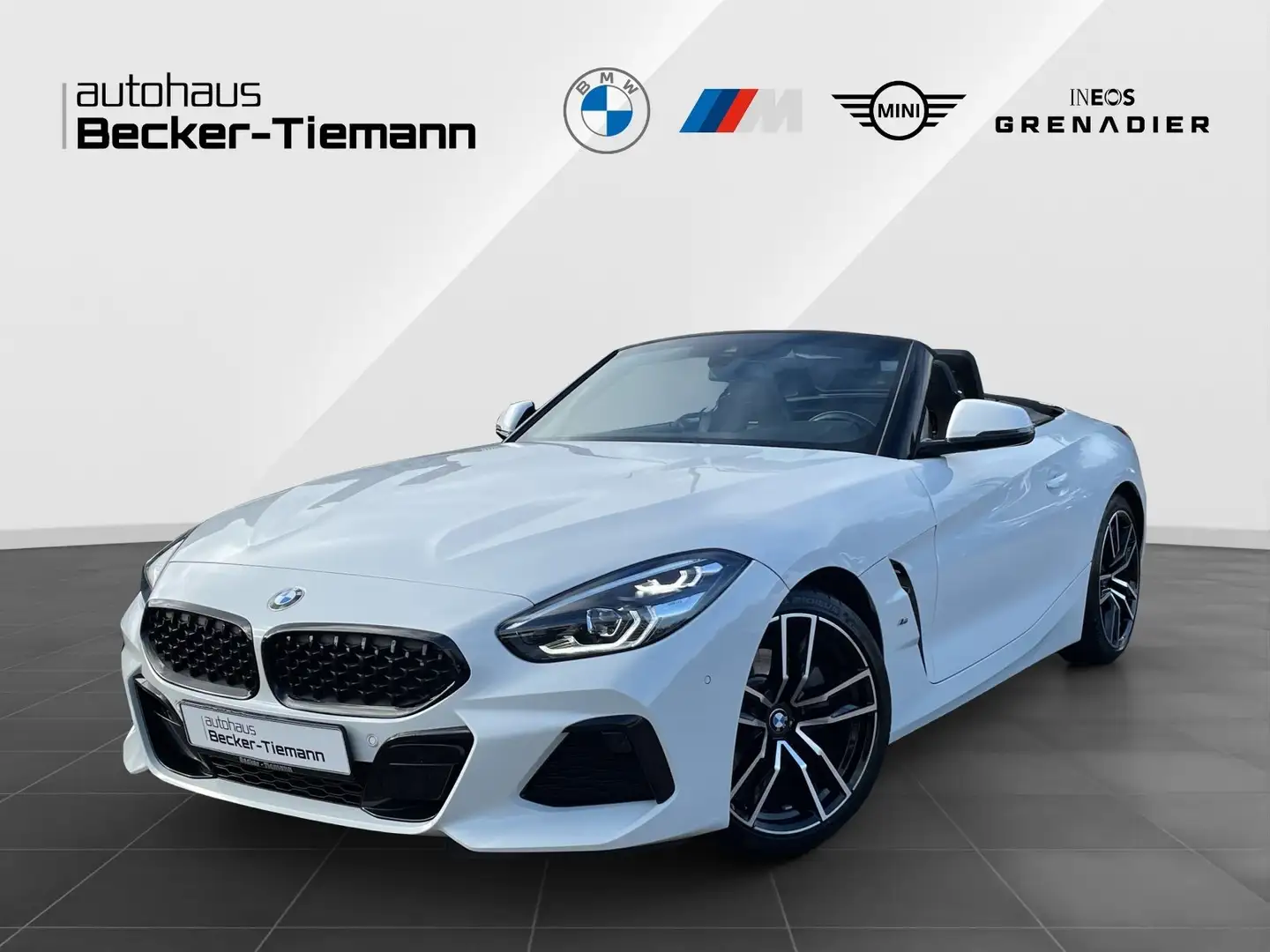 BMW Z4 sDrive30i M Sport/ HiFi/ RFK/ DAB Weiß - 1