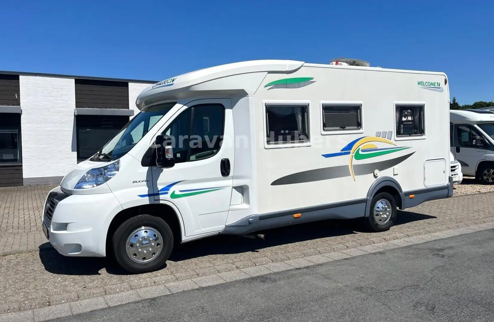 Chausson Welcome 74 - Festbett - auto.Sat/TV - Solar - Wit - 1