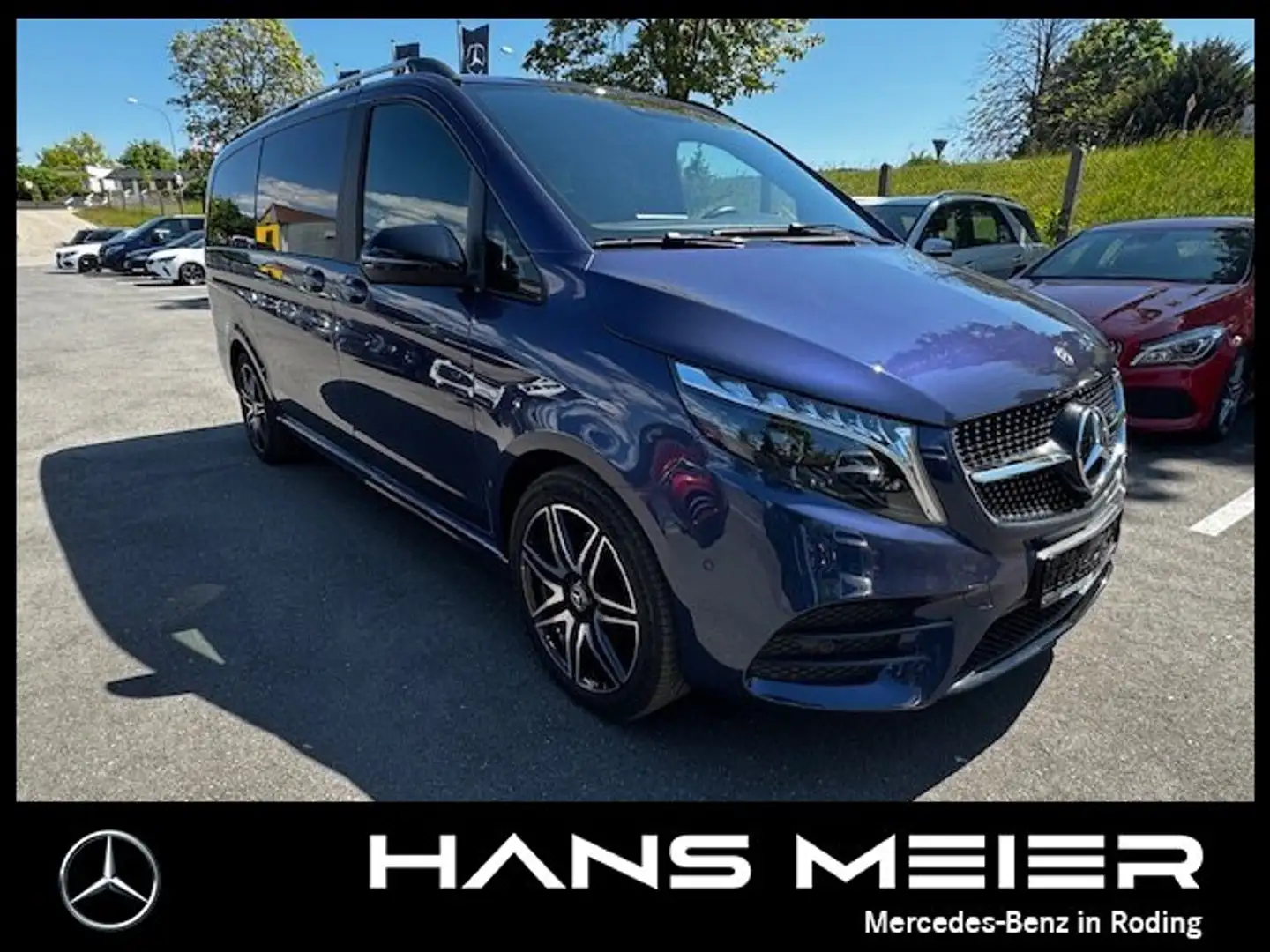 Mercedes-Benz V 300 V 300 d AMG Sport Lang AIRMATIC LED ele. Tür AHK Blau - 1