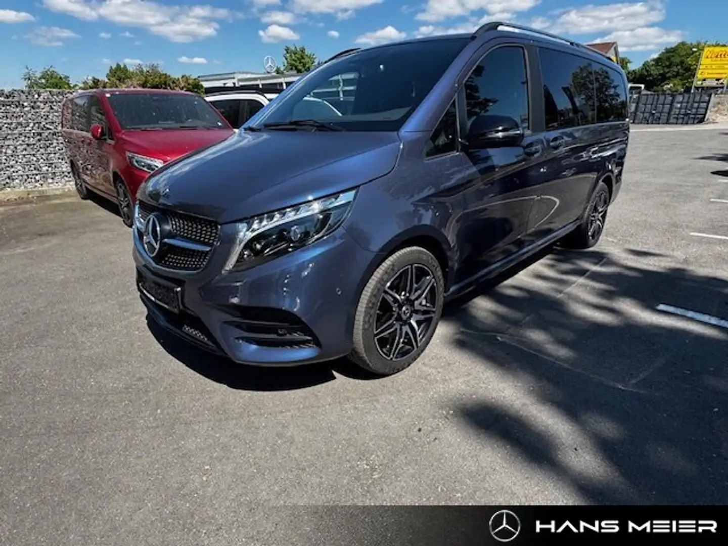 Mercedes-Benz V 300 V 300 d AMG Sport Lang AIRMATIC LED ele. Tür AHK Blau - 2