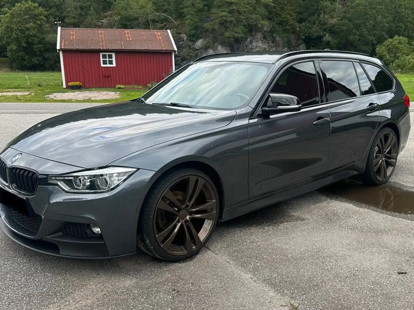 BMW 318 318i Touring Aut. M Sport Gris - 1