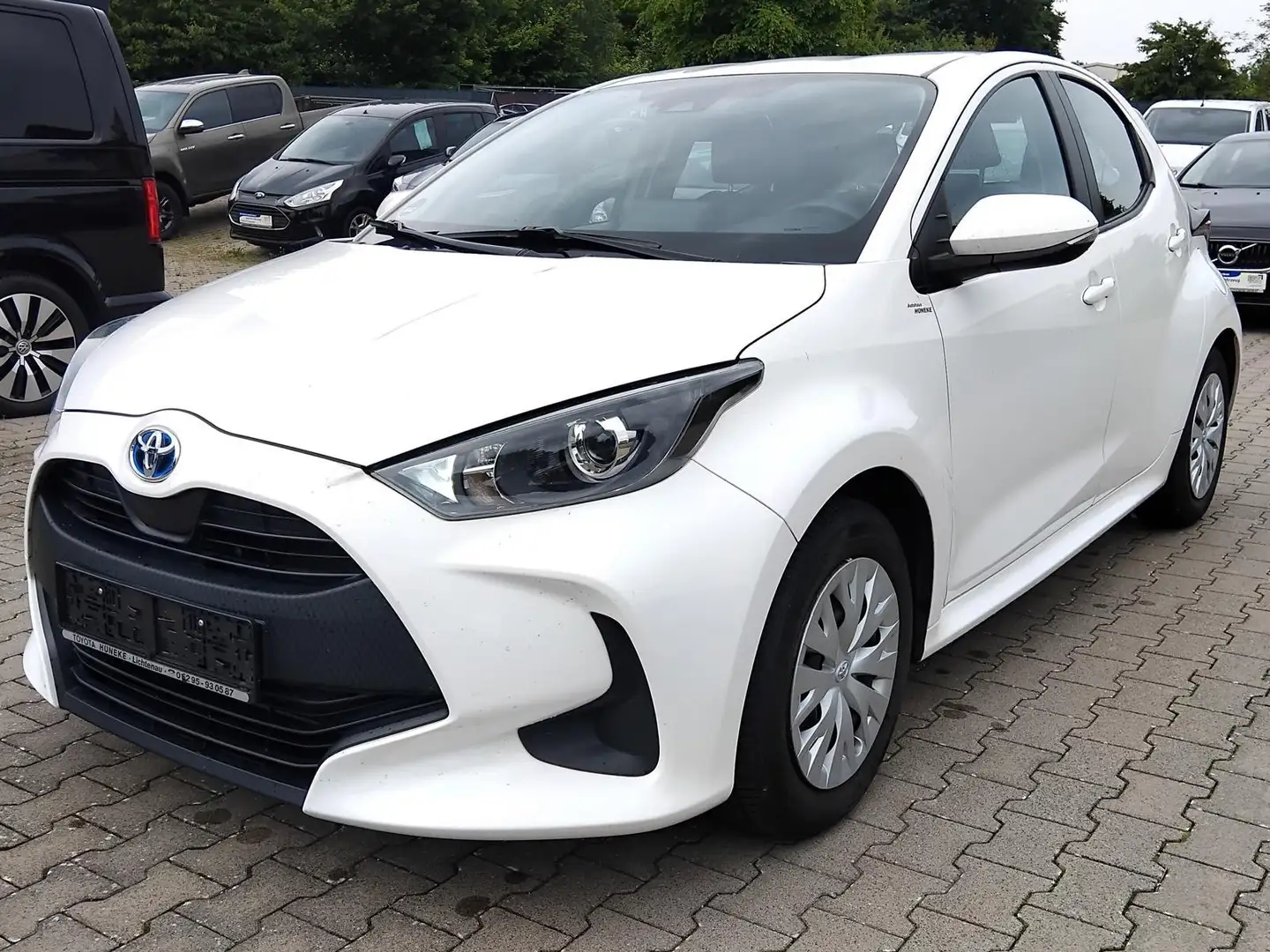 Toyota Yaris Hybrid Comfort, Allwetter, AHK abnehmbar Blanco - 1