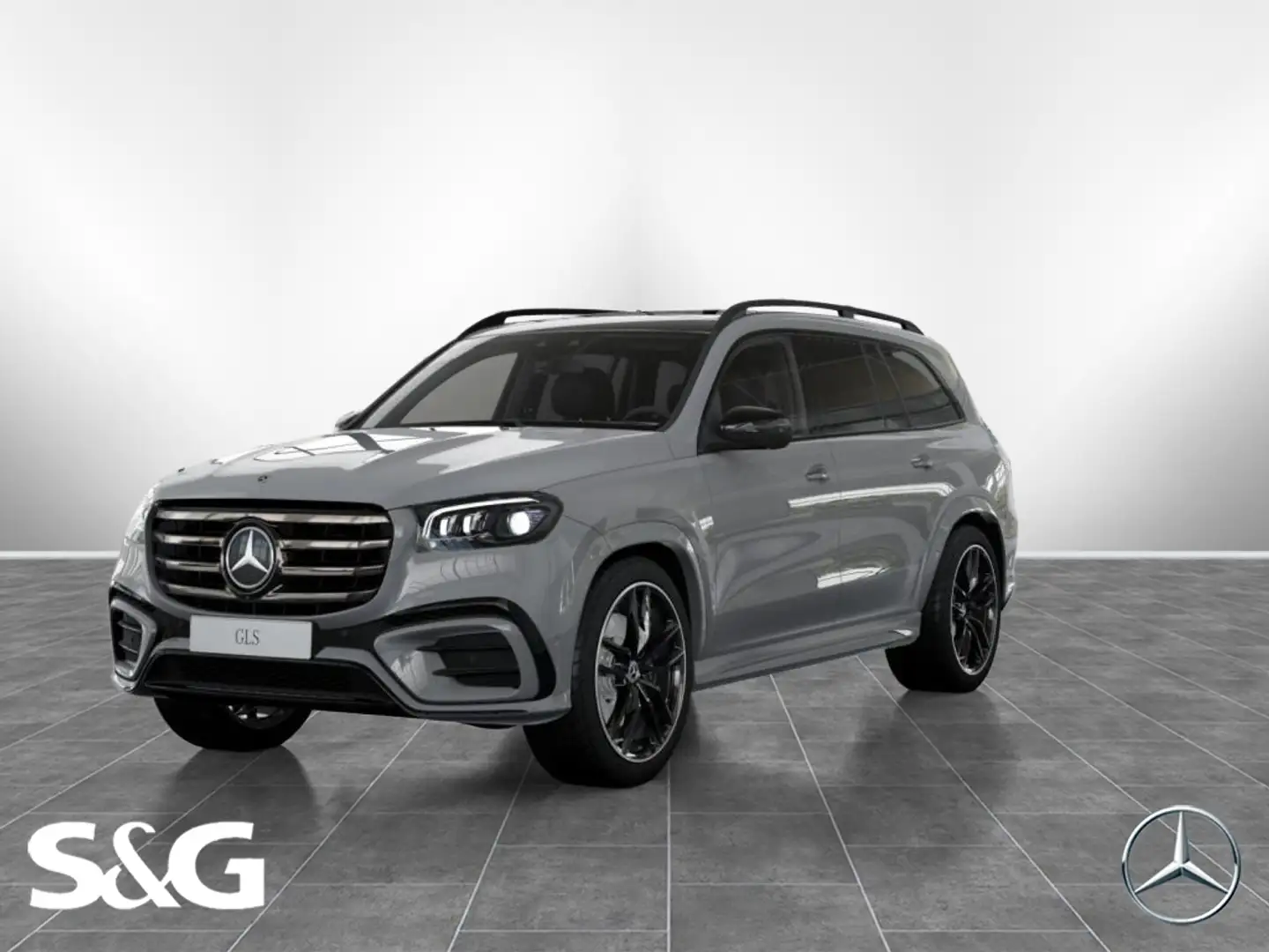 Mercedes-Benz GLS 450 d 4M AMG MBUX+360°+M-LED+AHK+Standheiz Grau - 1