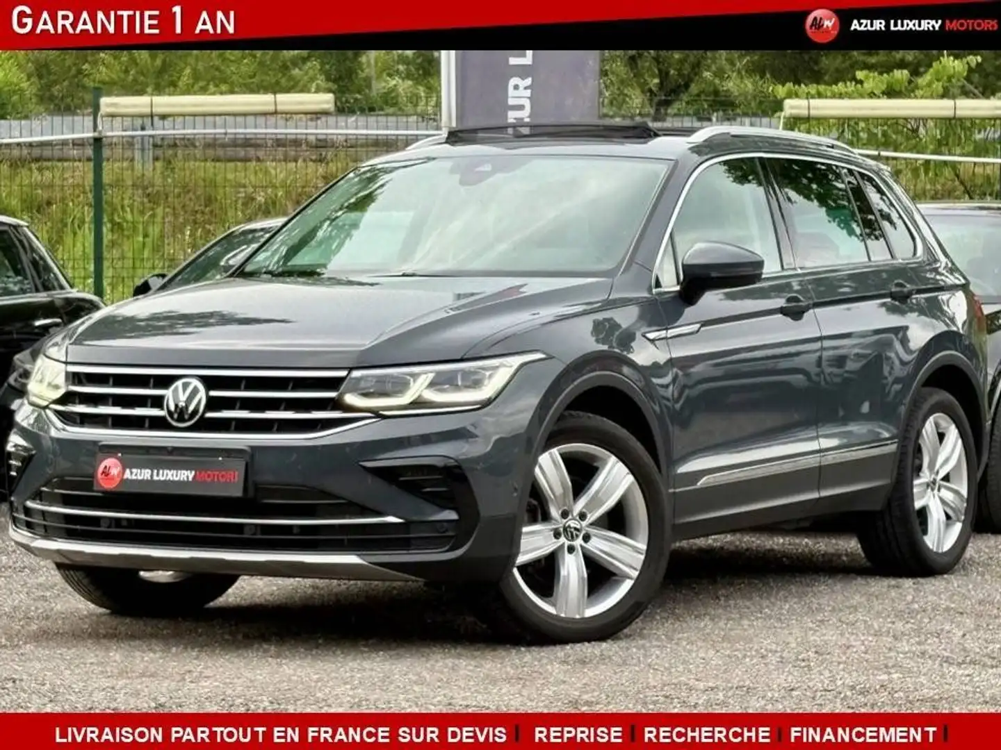 Volkswagen Tiguan II (2) 2.0 TDI 200 ELEGANCE 4 MOTION Szary - 1