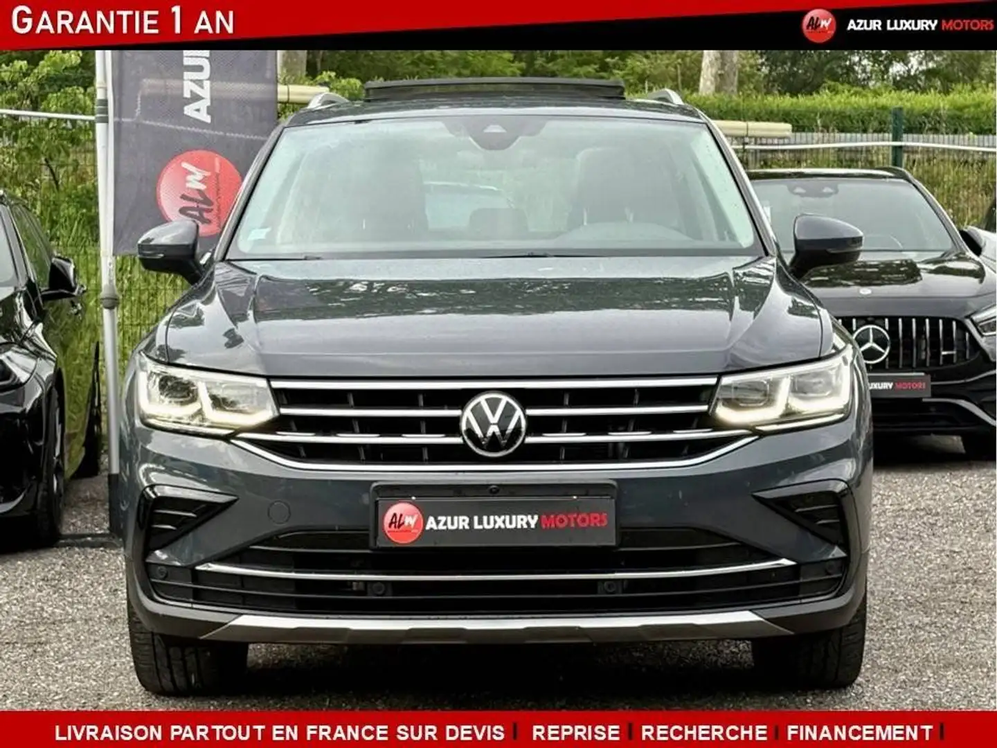Volkswagen Tiguan II (2) 2.0 TDI 200 ELEGANCE 4 MOTION Gris - 2