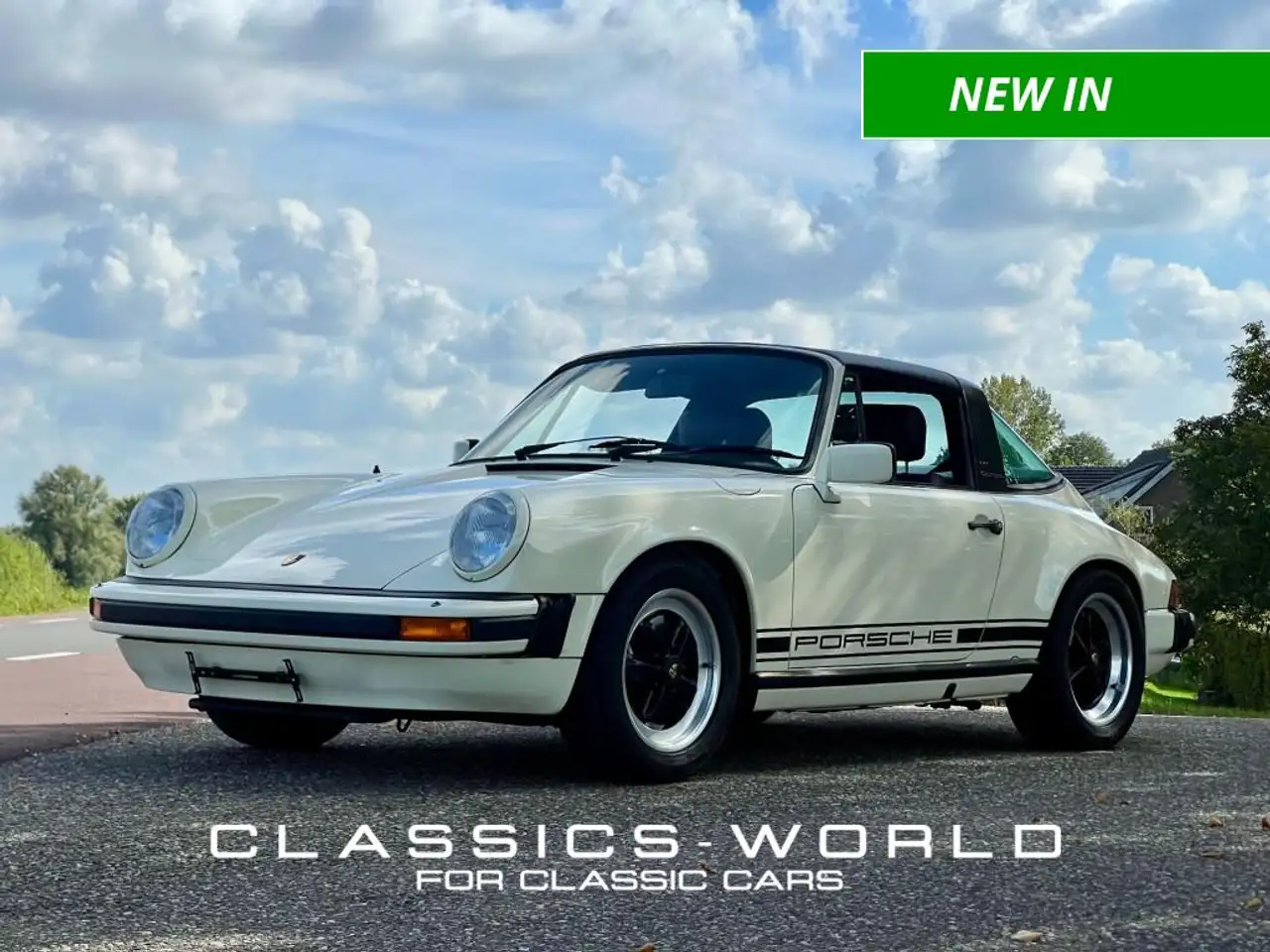 Porsche 911 SC 3.0 Targa â Chiffon Weiss â Manual â, foto 1