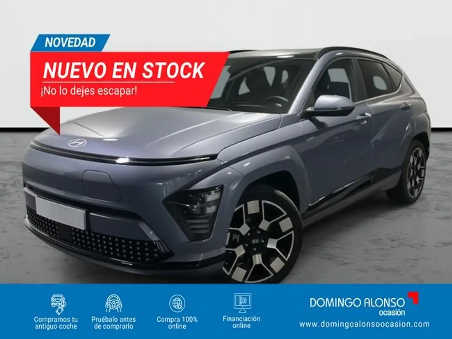 Hyundai KONA Nuevo Eléctrico 160 kW (218 CV) Premium Azul - 1