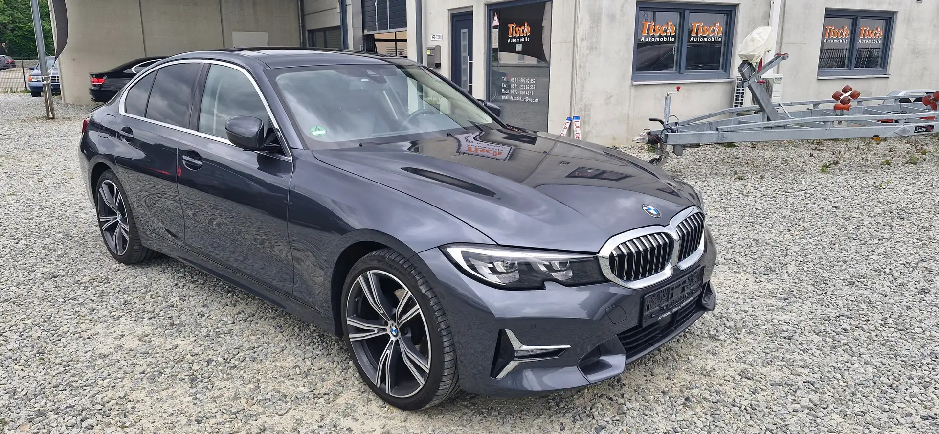 BMW 320 320 d xDrive Luxury Line/Standheizung/KeylessGo Gris - 1