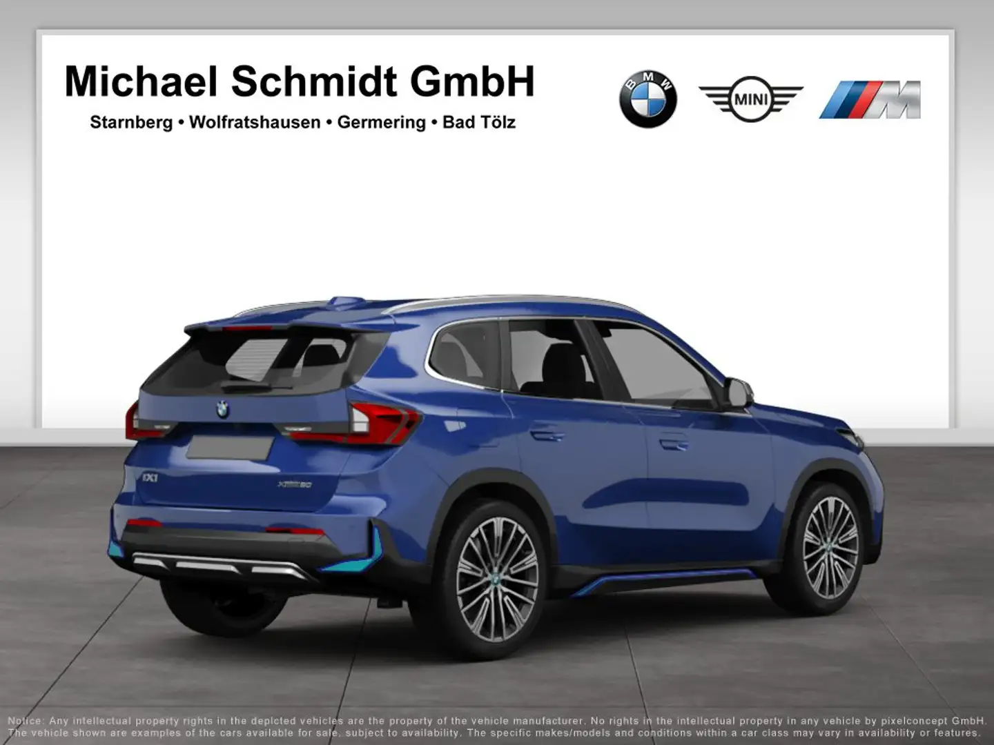 BMW iX1 xDrive30 M Sportpaket*LC Prof.*HUD*DAB*Adapt.LED*D Blau - 2