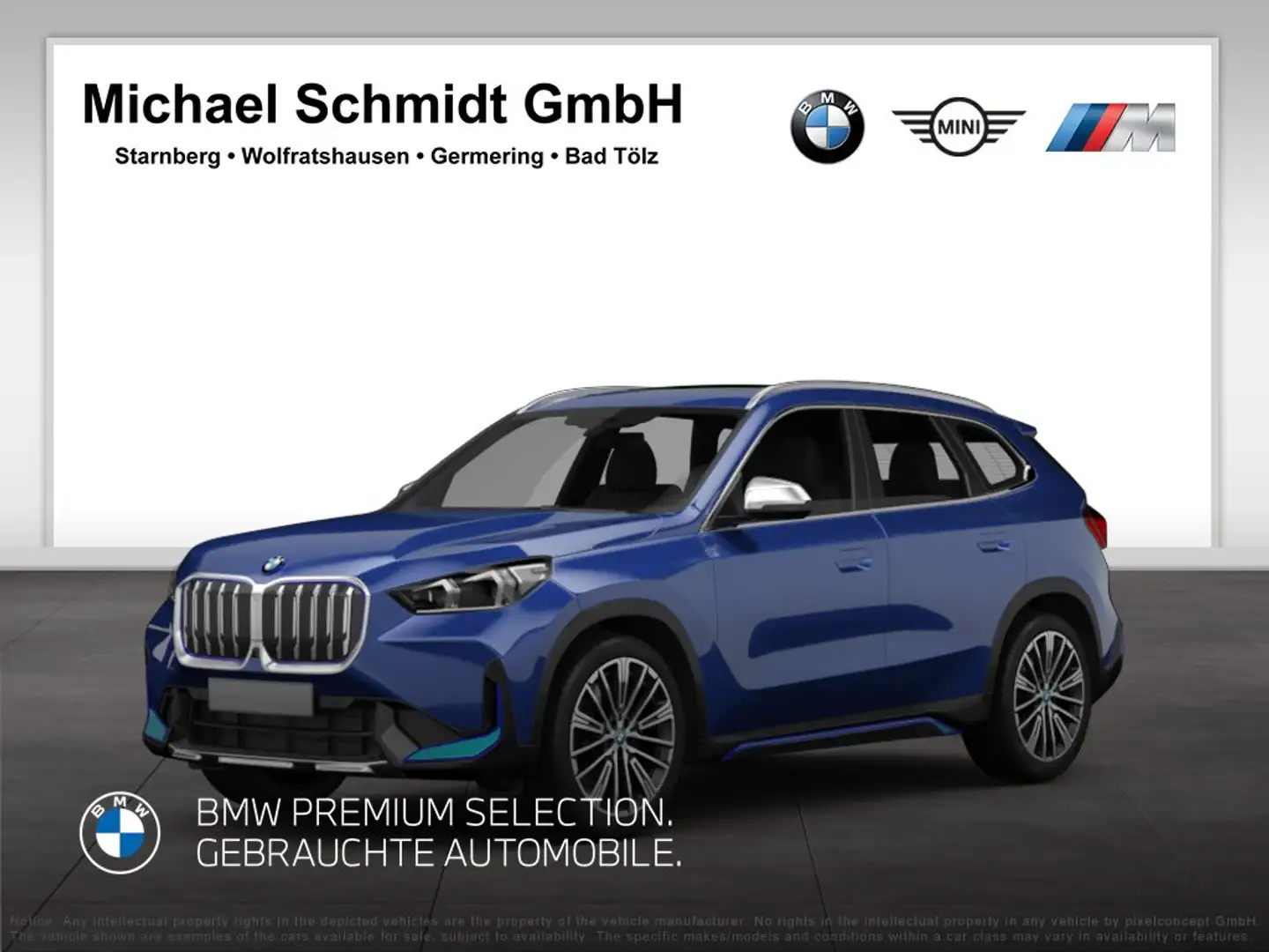 BMW iX1 xDrive30 M Sportpaket*LC Prof.*HUD*DAB*Adapt.LED*D Blau - 1