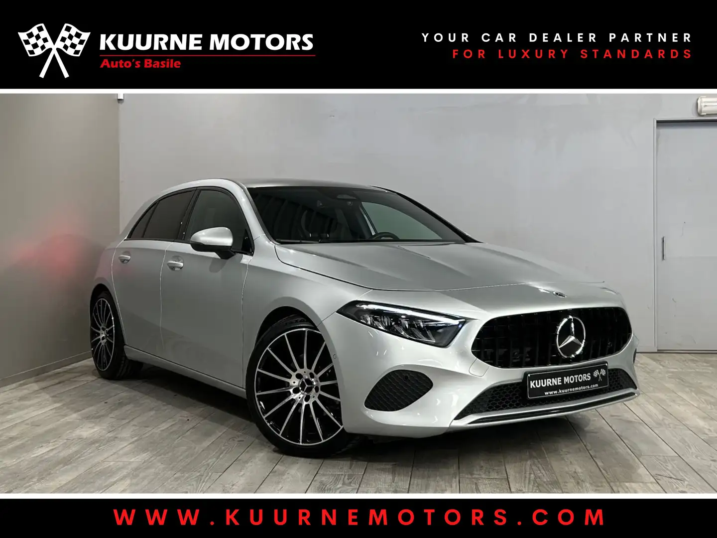 Mercedes-Benz A 180 d 8G-DCT Alu19"/Led/Cam/VerwZet/Gps *2j garantie* Ezüst - 1