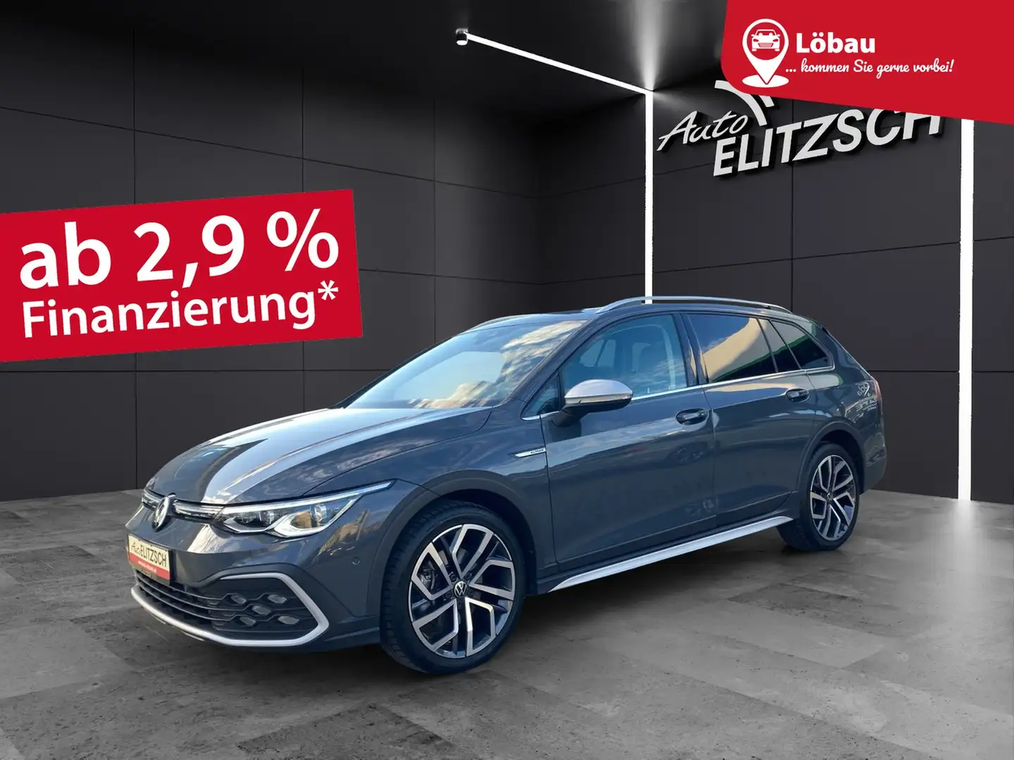 Volkswagen Golf VIII Variant Alltrack TDI DSG 4M MATRIX NAVI RE... Grau - 1