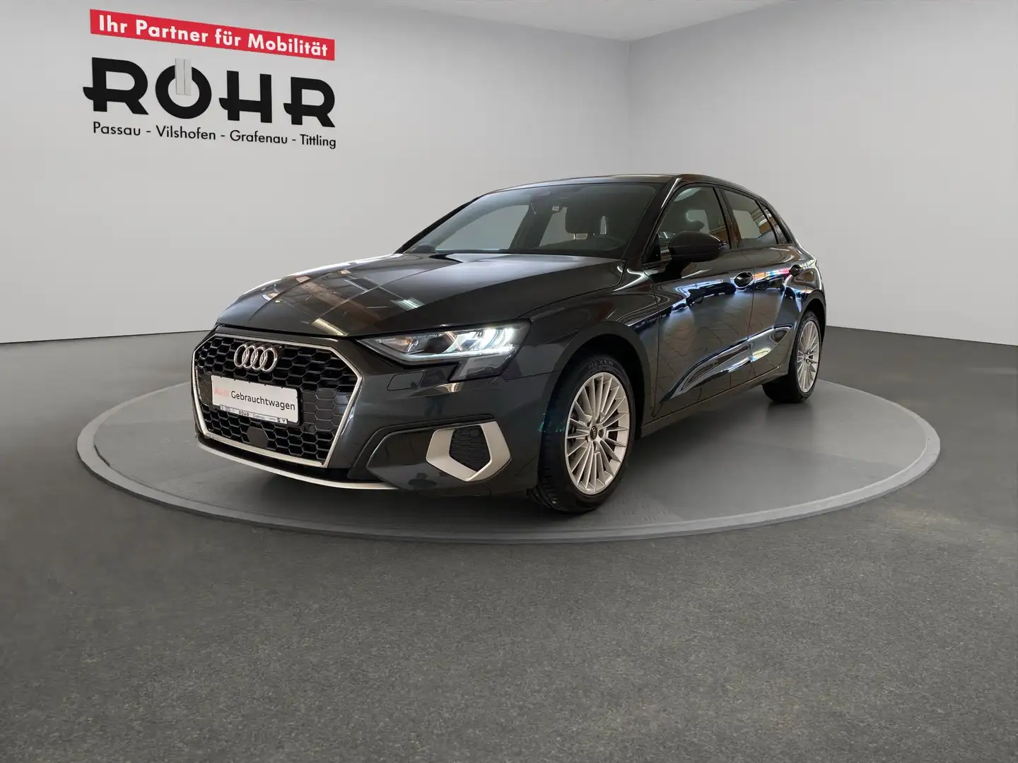 Audi A3 Sportback advanced 35 TFSI (Garantie 12/2028.SHZ.E Gris - 2