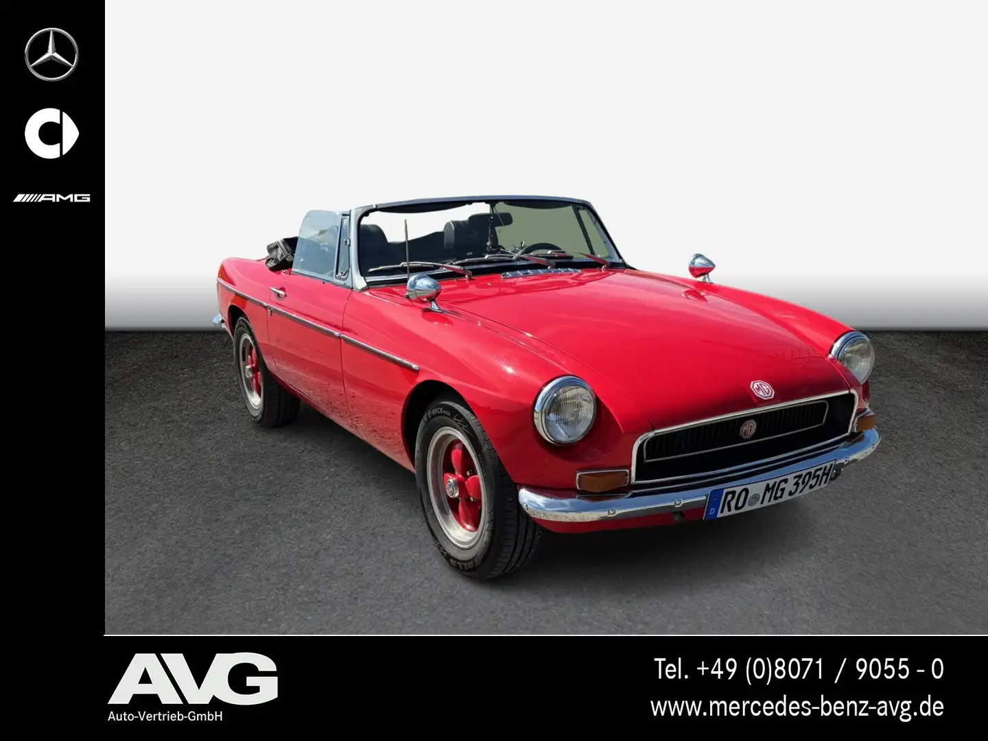 MG MGB MGB Roadster Overdrive Chrom Rot - 2