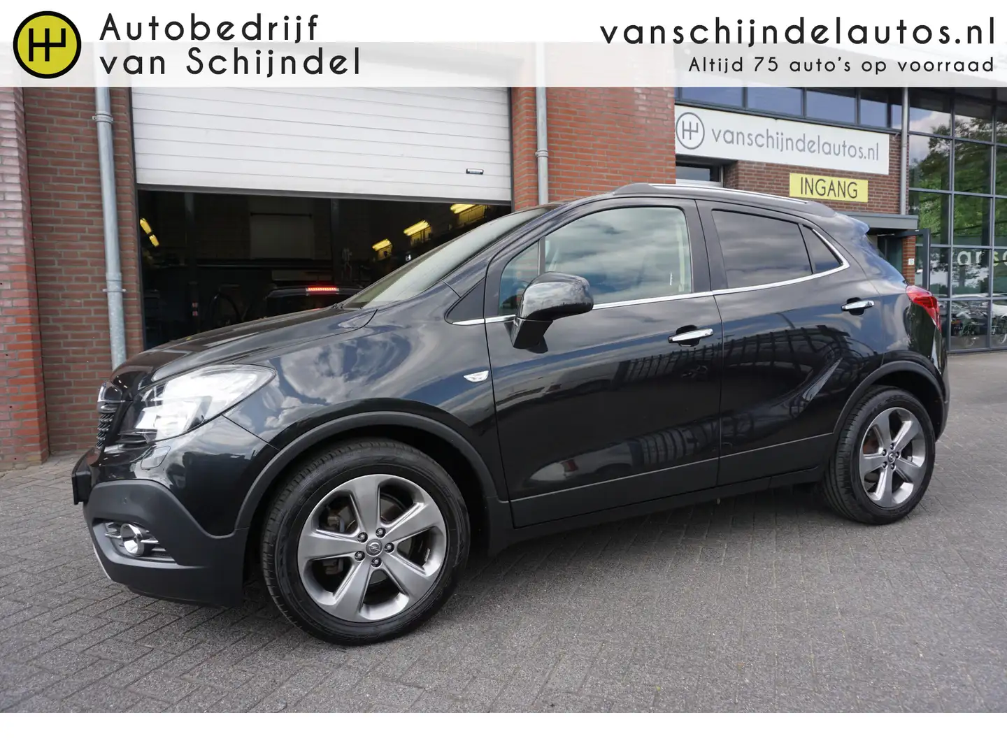 Opel Mokka 1.7 CDTI AUTOMAAT 131PK COSMO LUXE CAMERA TREKHAAK Zwart - 1
