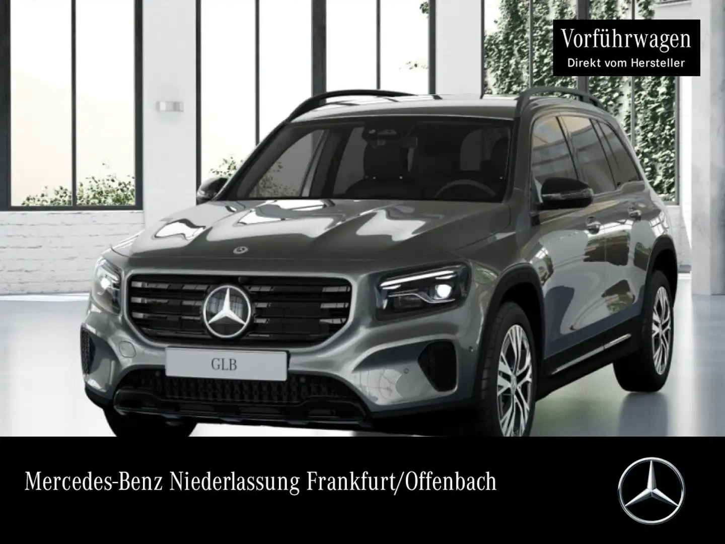 Mercedes-Benz GLB 200 PROGRESSIVE+NIGHT+360°+AHK+MULTIBEAM+TOTW Grau - 1