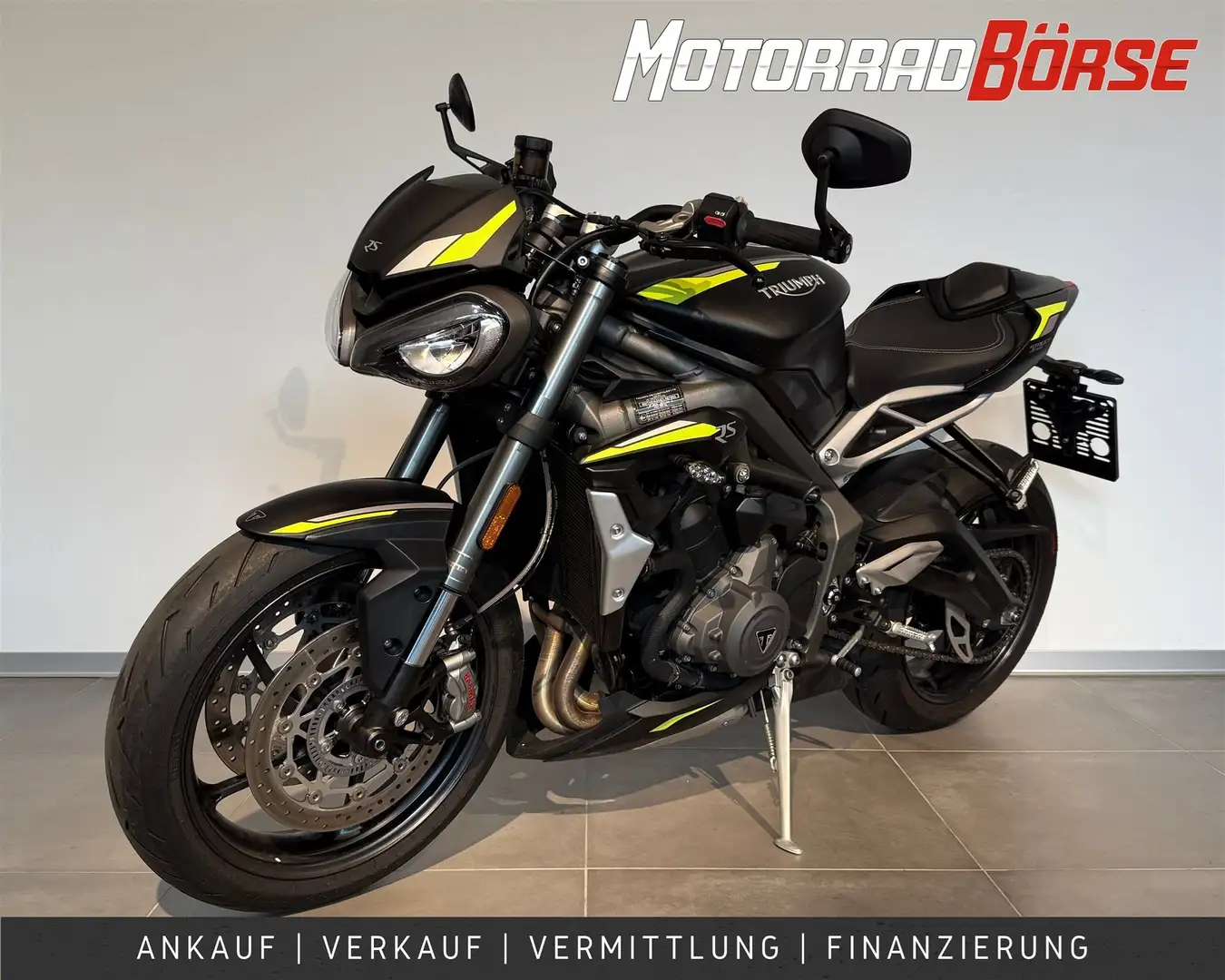 Triumph Street Triple 765 Teilzahlung ab 98 Euro monatlich Grau - 1