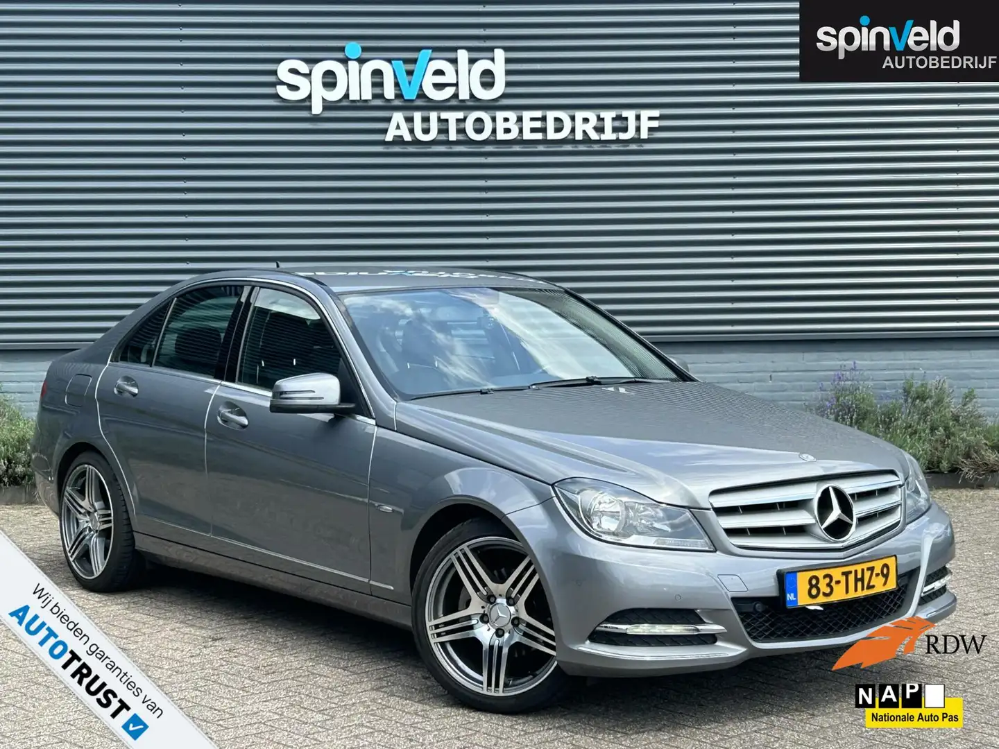 Mercedes-Benz C 180 Avantgarde BJ`11 Navi Trekhaak Climate Elekpakket Grigio - 1