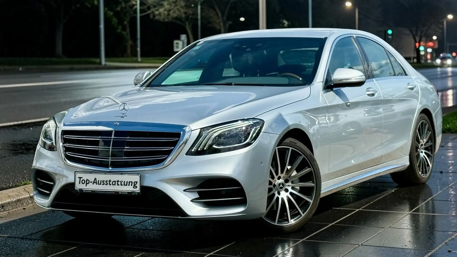 Mercedes-Benz S 350 CDI *AMG-Line +Top Ausstattung Aut. Silber - 1